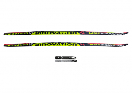 Лыжный комплект - лыжи пластиковые, крепления NNN Active автомат